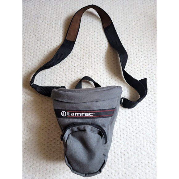 EUC Tamrac Model 515 GRAY DSLR SLR Camera Bag Shoulder or Belt Carrying Case USA - Picture 1 of 10